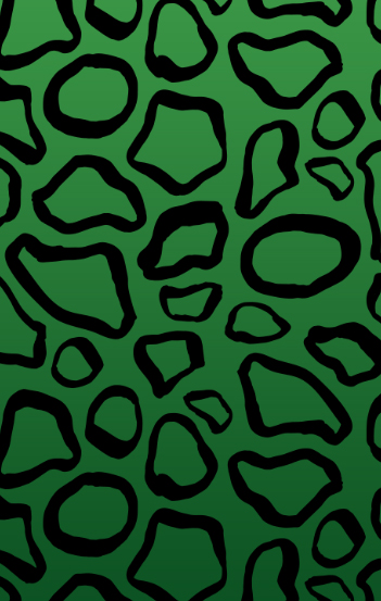 Motif léopard vert